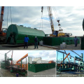 High quality but moderate price Waste engine oil tire curde oil plastic oil distillation equipment